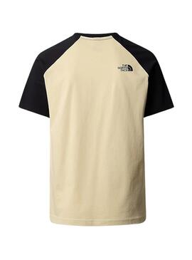 Camiseta The North Face Raglan Easy Beige Hombre