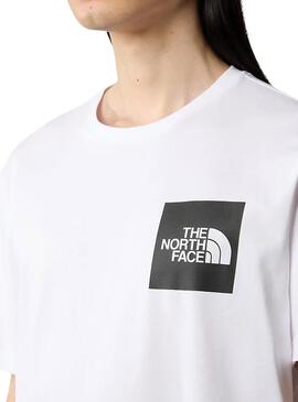 Camiseta The North Face Fine Tee Blanco Hombre