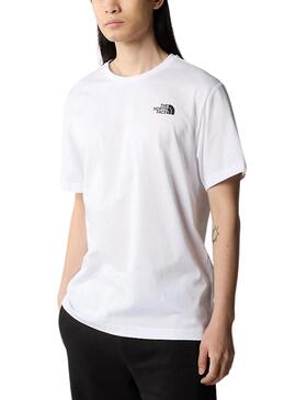 Camiseta The North Face Redbox Blanco Hombre