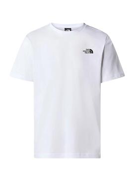 Camiseta The North Face Redbox Blanco Hombre