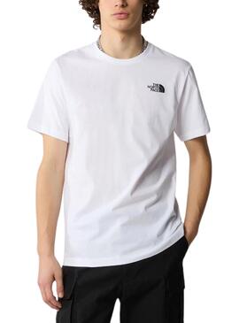 Camiseta The North Face Redbox Celebration Blanco