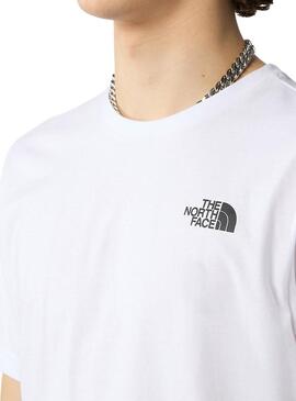 Camiseta The North Face Redbox Celebration Blanco