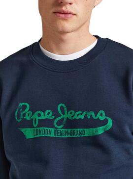 Sudadera Pepe Jeans Roi Marino para Hombre