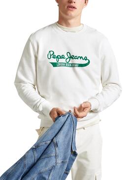 Sudadera Pepe Jeans Roi Blanco para Hombre