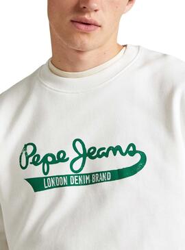 Sudadera Pepe Jeans Roi Blanco para Hombre