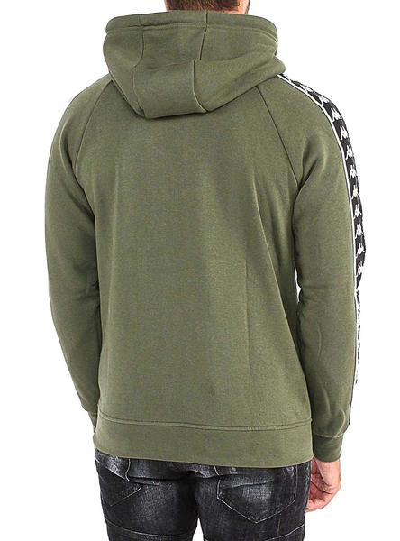 sudadera kappa verde