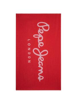 Toalla Pepe Jeans Basic Rojo para Hombre