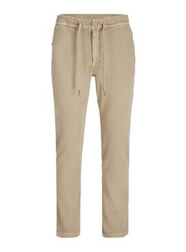 Pantalón Jack and Jones Marco Beige para Hombre