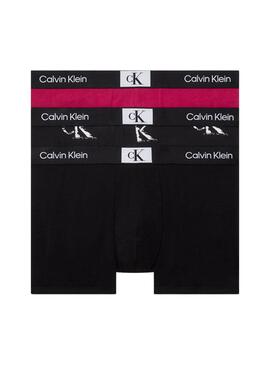 Calzoncillos Calvin Klein Distressed Negro Hombre