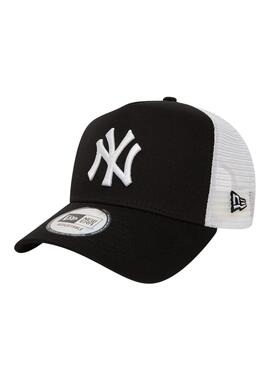 Gorra New Era New York Yankees Clean Trucker Blanc