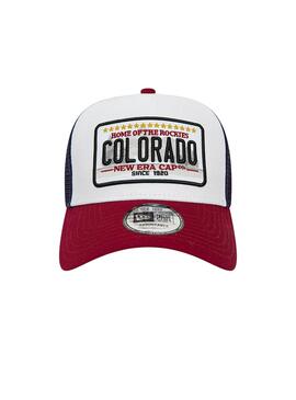 Gorra New Era Patch Trucker Granate Marino