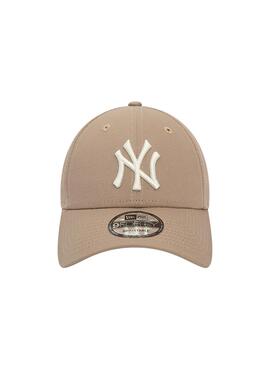 Gorra New Era New York Yankees League 9FORTY Beige