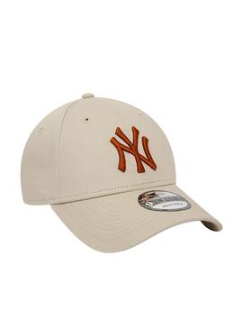 Gorra New Era New York Yankees League 9FORTY Beige