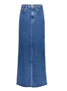 Falda Tommy Jeans Claire High Maxi Denim Mujer