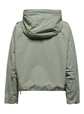 Parka Only Mamba Verde para Mujer