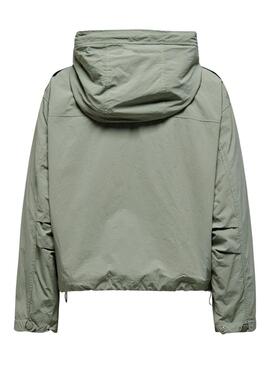 Parka Only Mamba Verde para Mujer