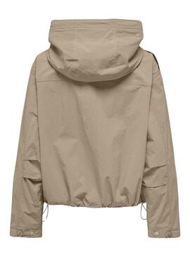 Parka Only Mamba Marrón para Hombre