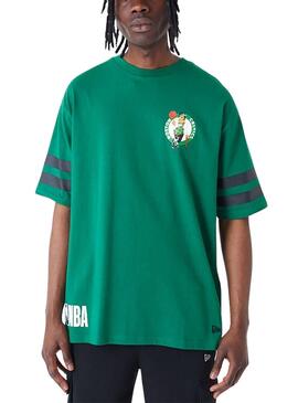Camiseta New Era NBA Boston Celtics Verde Hombre
