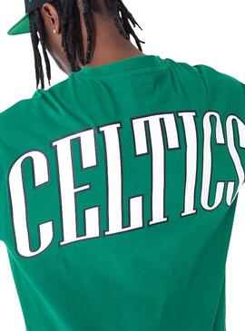 Camiseta New Era NBA Boston Celtics Verde Hombre