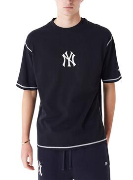 Camiseta New Era New York Yankees MLB Negro Hombre