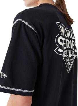 Camiseta New Era New York Yankees MLB Negro Hombre