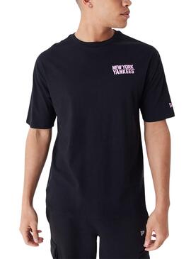 Camiseta New Era New York Yankees MLB Negro Hombre