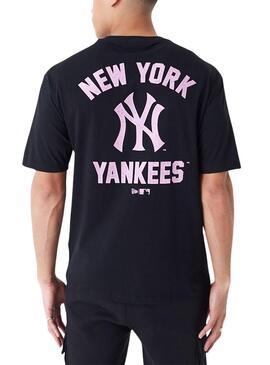 Camiseta New Era New York Yankees MLB Negro Hombre