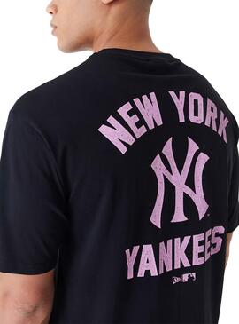 Camiseta New Era New York Yankees MLB Negro Hombre