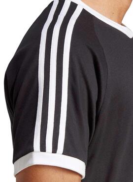 Camiseta Adidas 3-Stripes Tee Negro Para Hombre