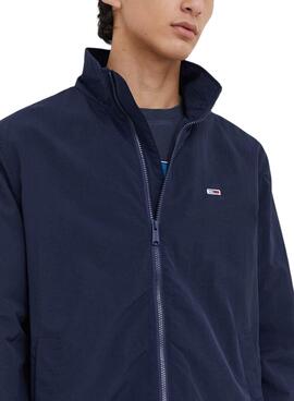 Chaqueta Tommy Jeans Essential Marino Para Hombre