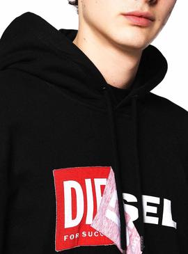 Sudadera Diesel S-ALBY Negro