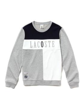 Sudadera Lacoste Sport French Open Gris