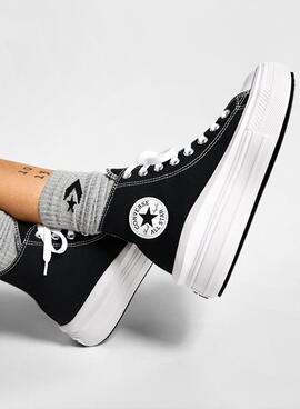 Zapatillas Chuck Taylor All Star Move Negro Mujer