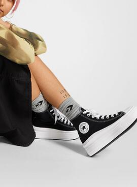 Zapatillas Chuck Taylor All Star Move Negro Mujer