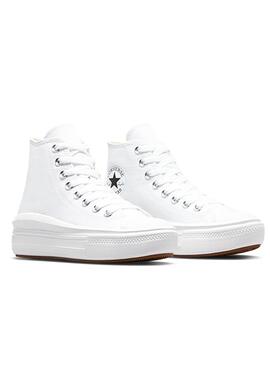 Zapatillas Chuck Taylor All Star Move Blanco Mujer