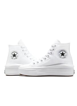 Zapatillas Chuck Taylor All Star Move Blanco Mujer