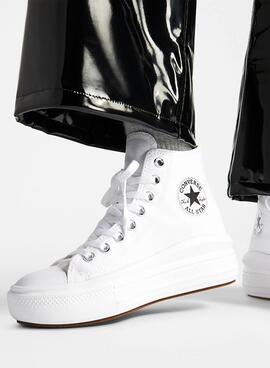 Zapatillas Chuck Taylor All Star Move Blanco Mujer