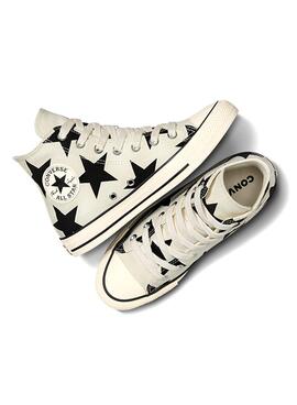 Zapatillas Chuck Taylor All Star Large Stars Mujer