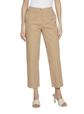 Pantalón Vila Storma Beige para Mujer