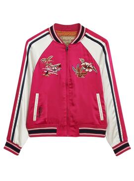 Chaqueta Superdry Suikajan Rosa para Mujer