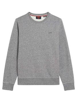 Sudadera Superdry Crew Gris para Hombre