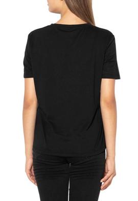 Camiseta Only Camilla  Shake Negro