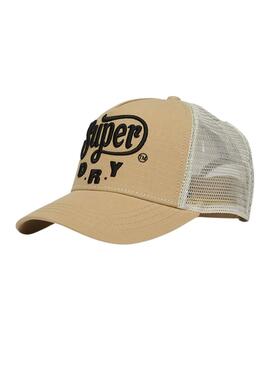 Gorra Superdry Dirt Beige para Mujer