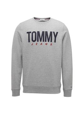 Sudadera Tommy Jeans Tommy Gris Hombre