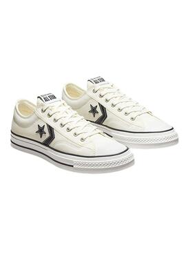 Zapatillas Star Player 76 Canvas Blanco Para Niños