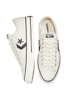 Zapatillas Star Player 76 Canvas Blanco Para Hombre