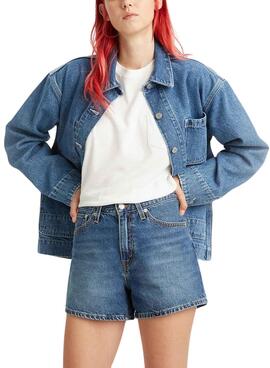 Shorts Levis 80S Azul para Mujer