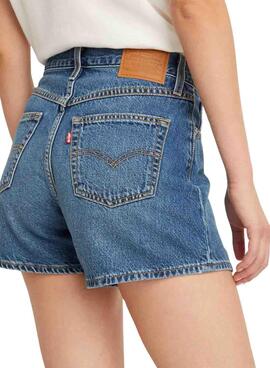 Shorts Levis 80S Azul para Mujer