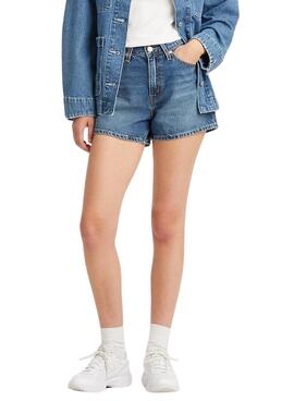 Shorts Levis 80S Azul para Mujer