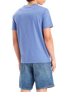 Camiseta Levis Seasonal Azul para Hombre